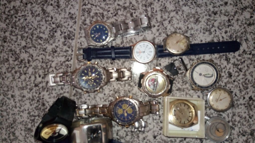 Lote relógios coleção