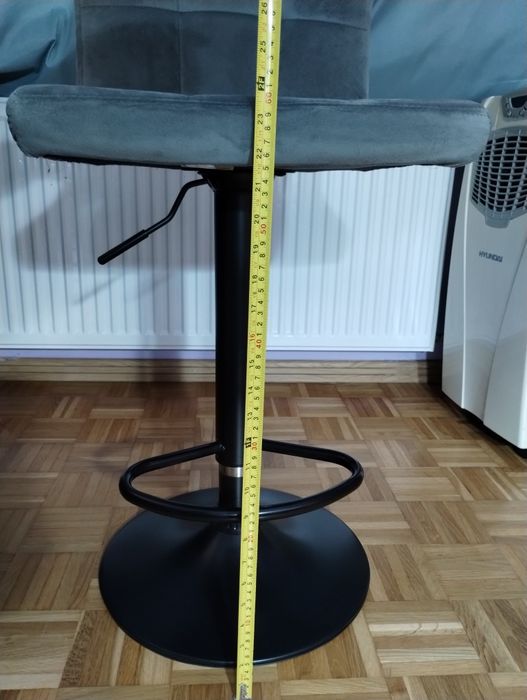 Hoker barowy welurowy