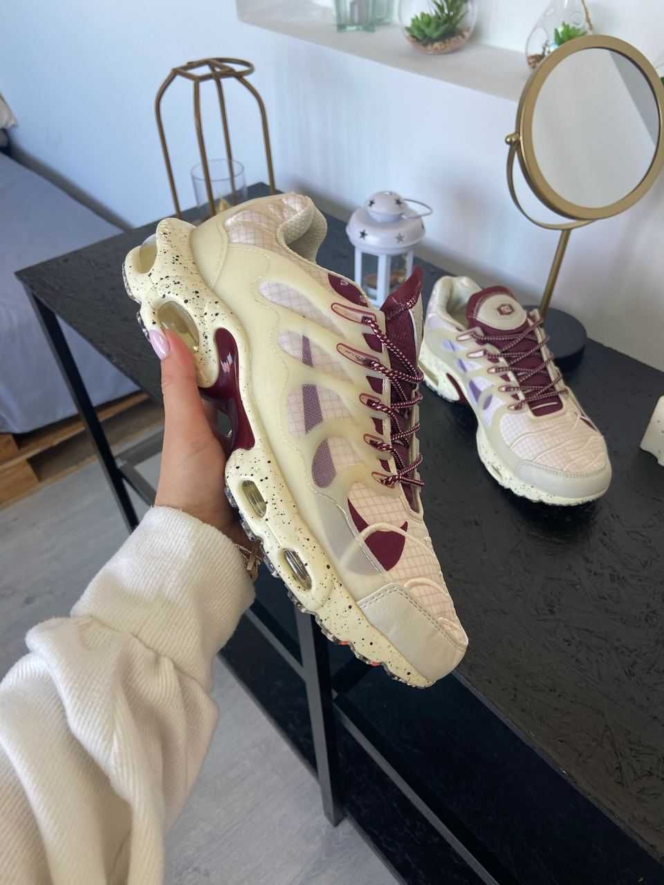 Кроссовки Nike Air Max TN Terrascape Plus Beige/Burgundy