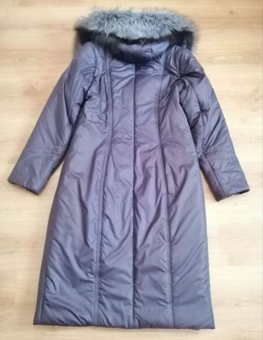 Зимове пухове пальто