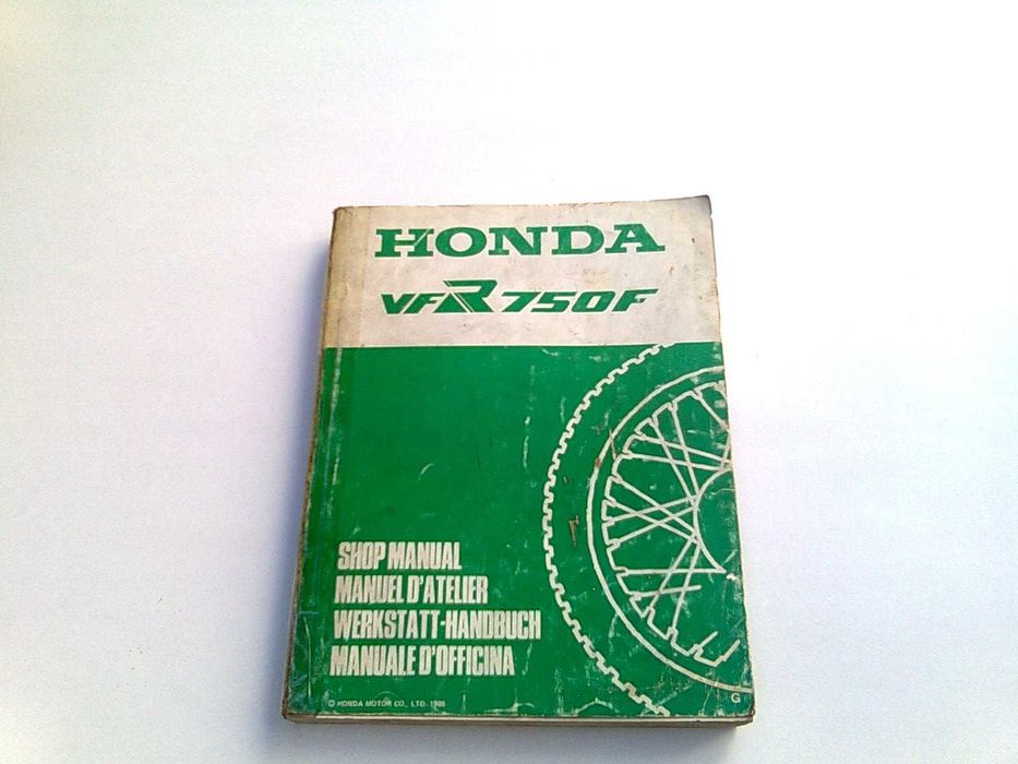 Manual Técnico Oficial Honda VFR 750F