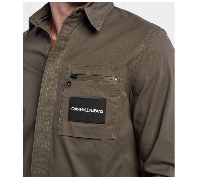 Calvin Klein Jeans koszula przypominająca jeans męska Ideał L