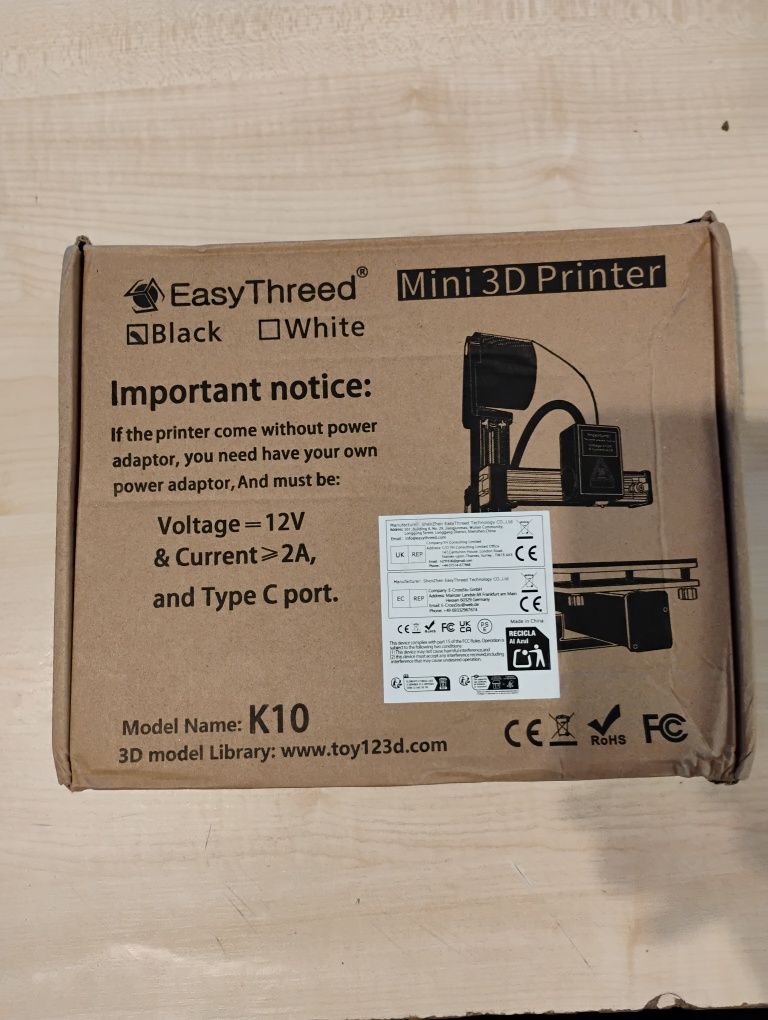 Drukarka 3D EasyThreed K10