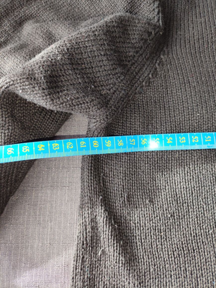 Sweter męski czarny