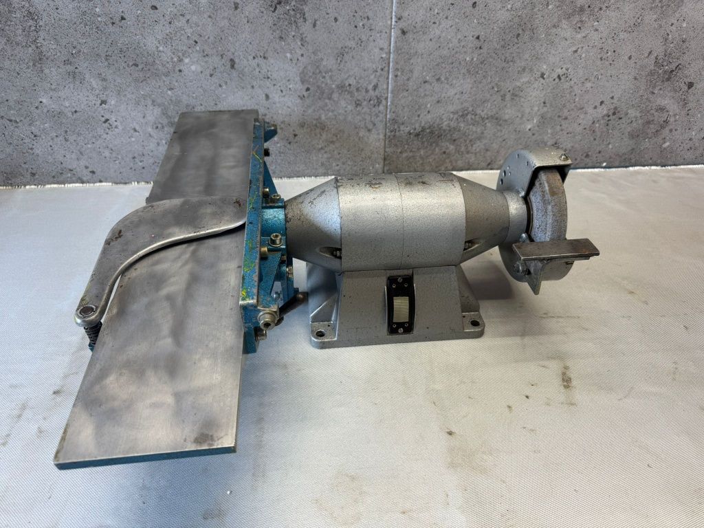 Niemiecka szlifierka stolowa heblarka  2w1 Galvanotechnik ES160 DDR