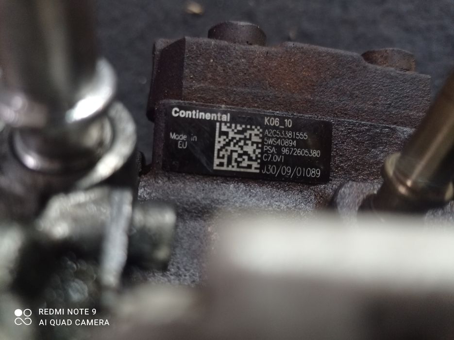 Топливный насос 1,6ehdi ТНВД Citroen c4 picasso Jumpy Expert  peugeot