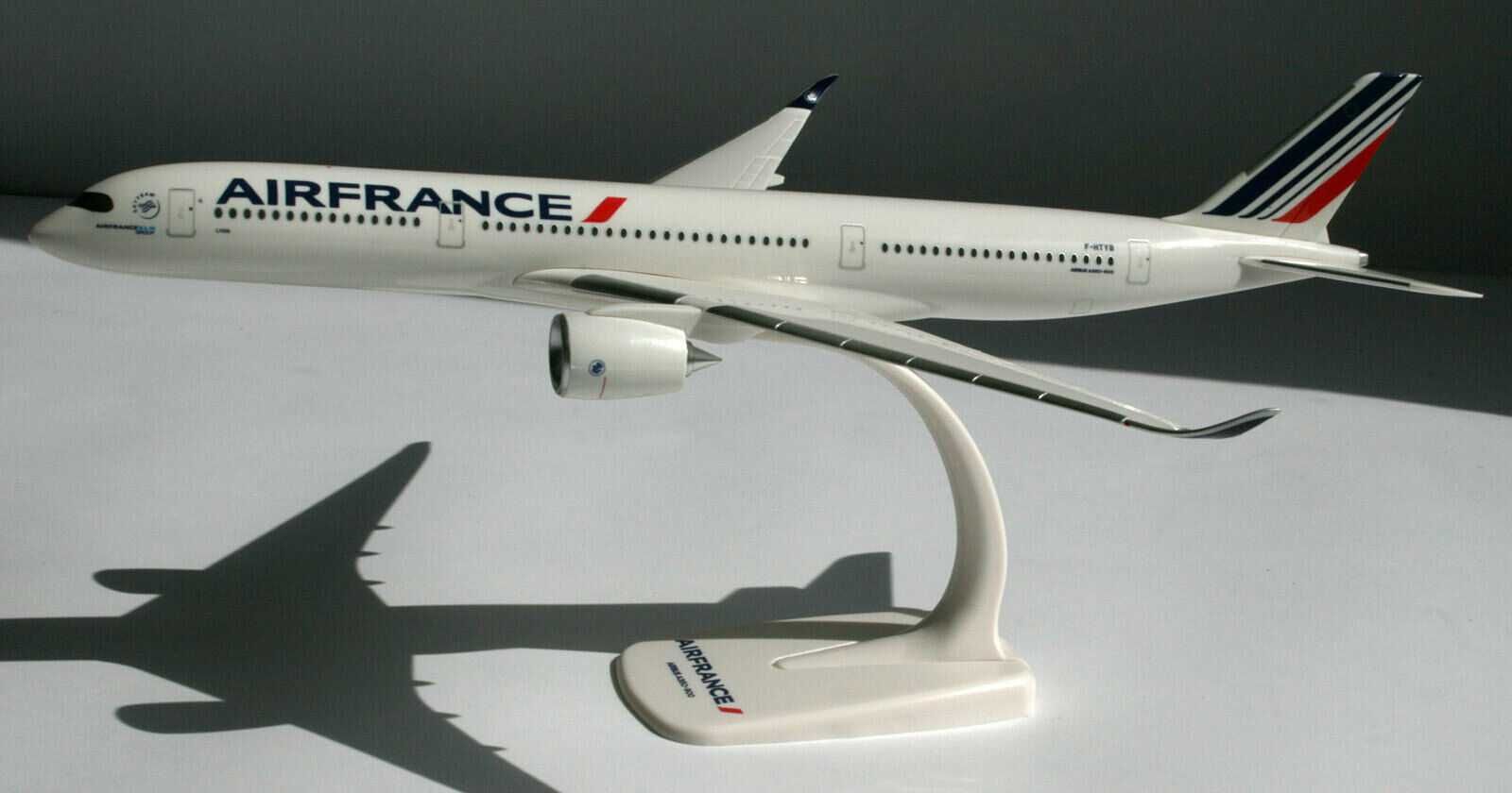 Aviões de coleção- AIR FRANCE Airbus 350-900 com 33cm