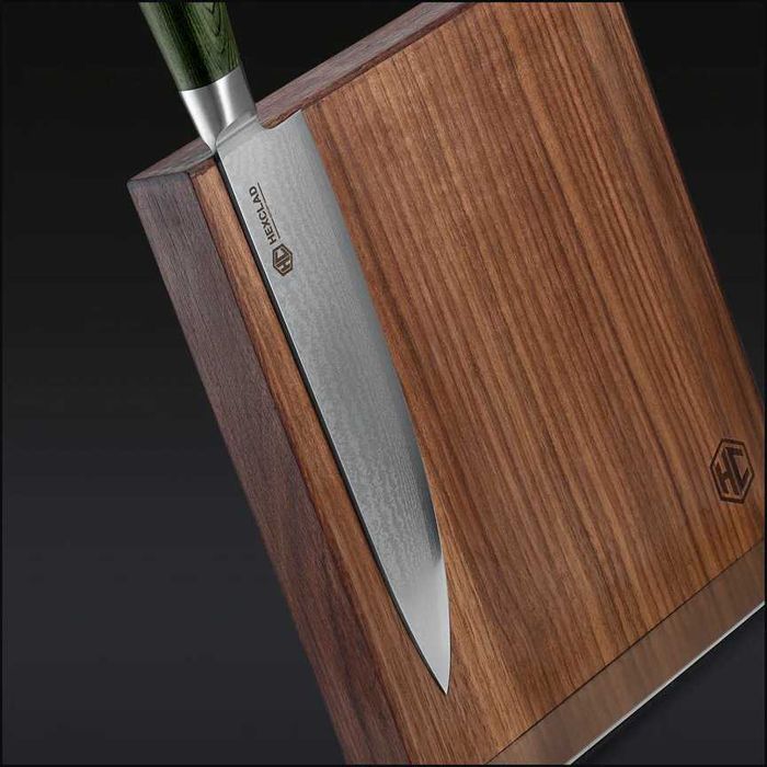 Продам набір з 6 японських ножів з дамаської сталі Hexclad
