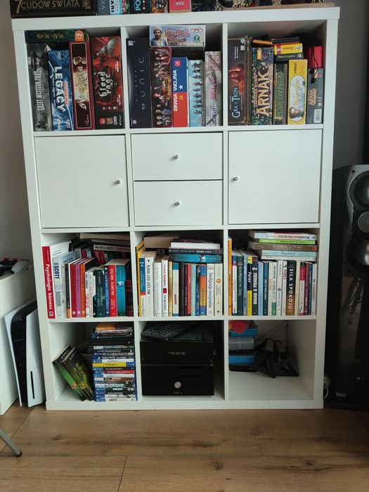 Ikea Kallax 3x4, Brimnes RTV 120cm regał, półka, szafka