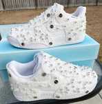 Nike Air Forcex Swarovski White/В УКРАЇНІ