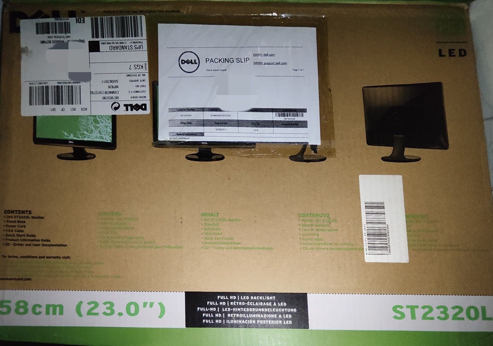 Monitor Dell + Soundbar Dell – Como Novo! – 110€