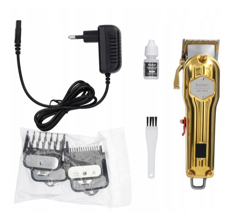 Zestaw maszynka i trymer firmy Kemei