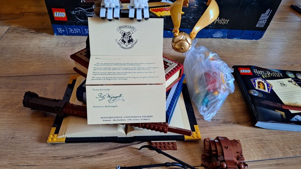 Lego 76391 ikony hogwartu bez figurek