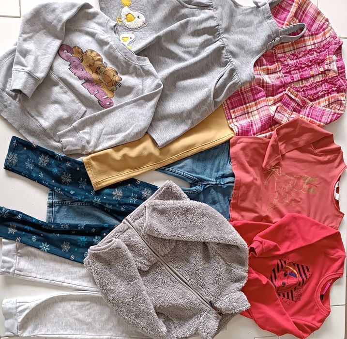 Fajne rzeczy dla dziewczynki r.110/116cm Reserved, H&M