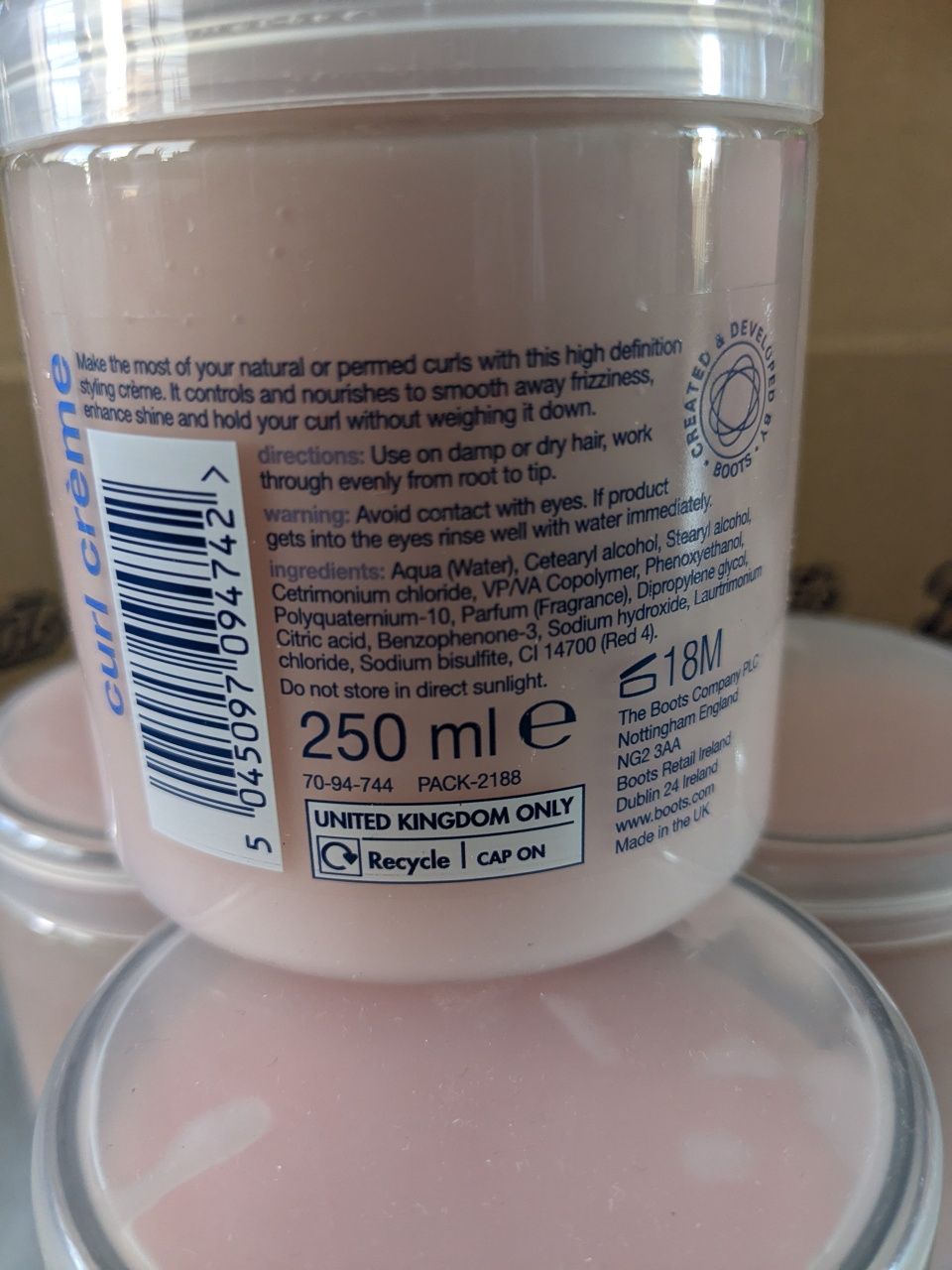 3x Curl creme essential Boots do stylizacji loków i