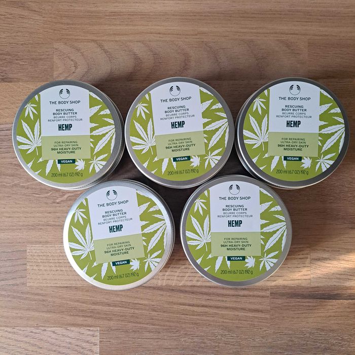 The Body Shop HEMP x5