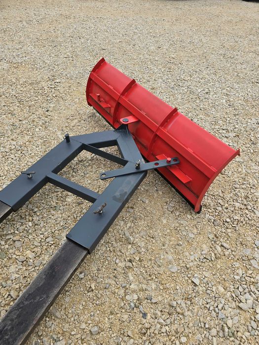 Solidny pług do śniegu do wózka widłowego wytrzymały TRANSPORT