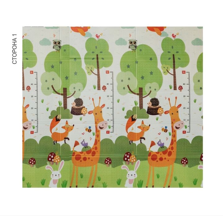 Розвиваючий ігровий термокилим «Веселий жираф-Загадковий ліс»