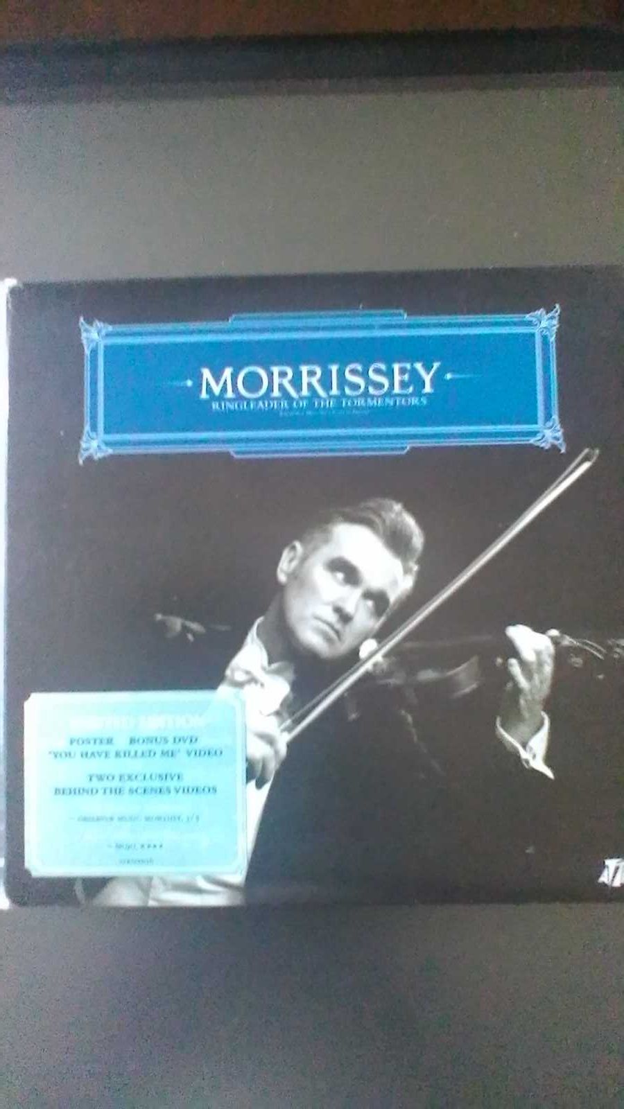 MORRISSEY--Ringleader of the Tormentores CD + DVD Limited Edition