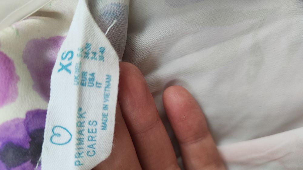 Koszula pizamowa w kwiaty