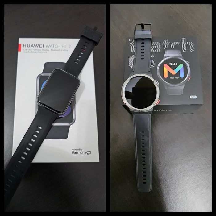 Mibro watch gs e huawei watch fit 2