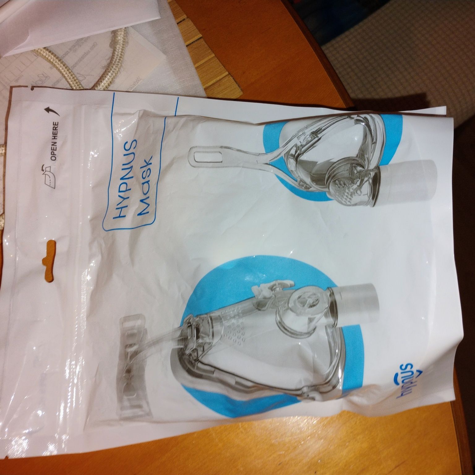 Maska CPAP bezdech senny Hypnus M/L standard nowa