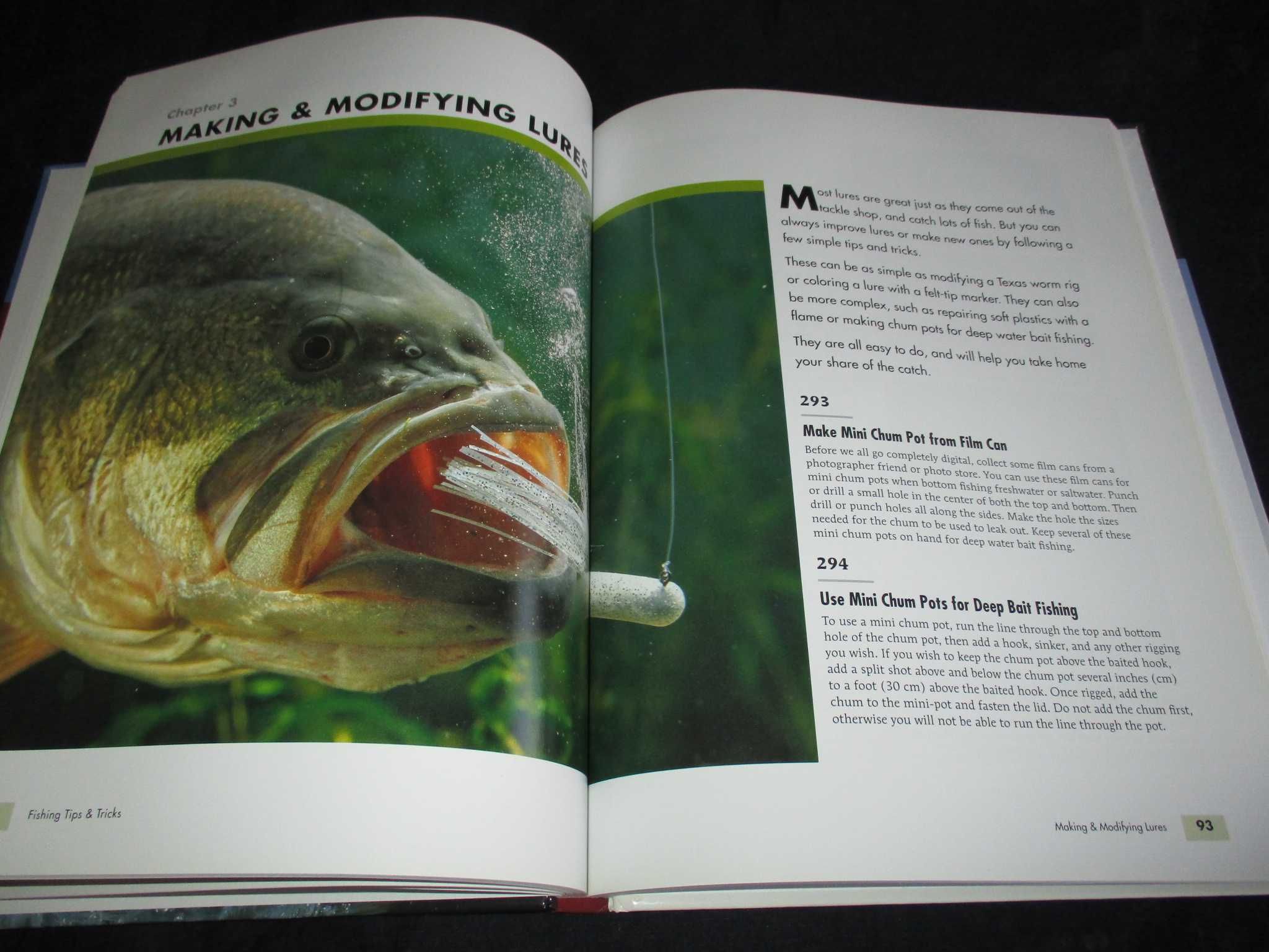 Livro Fishing Tips & Tricks Boyd Pfeiffer