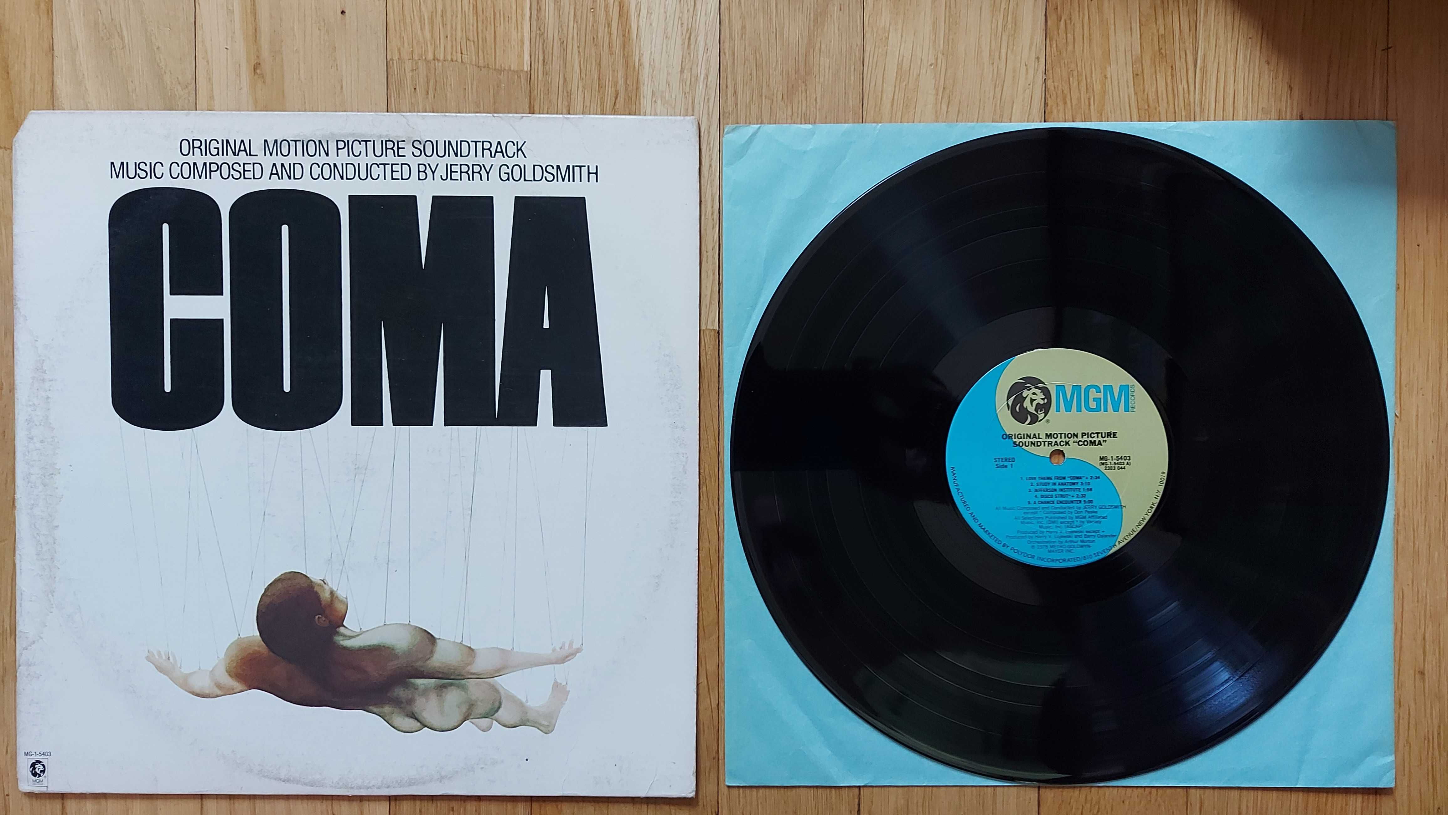 Soundtrack Jerry Goldsmith – Coma (Original Motion Picture Soundtrack)
