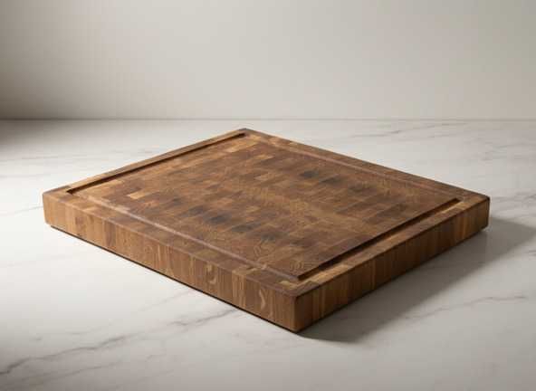 Deska do krojenia dębowa sztorcowa