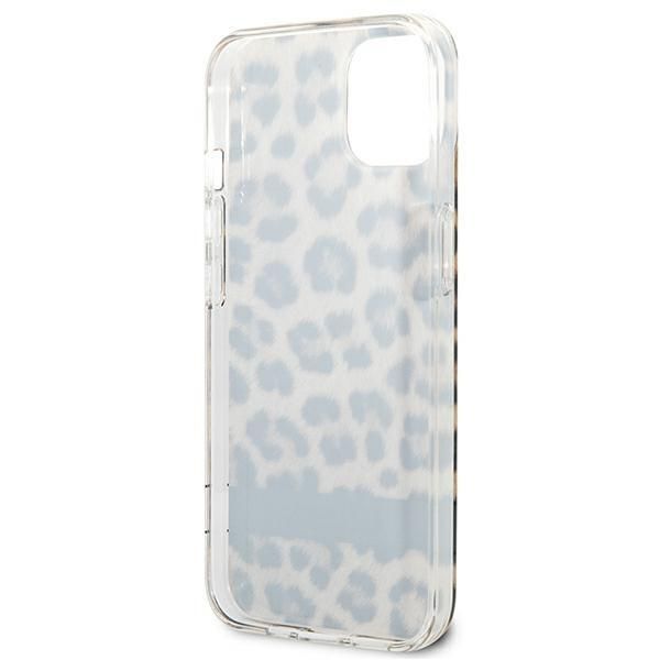 Etui Guess Guhcp13Shsleow iPhone 13 Mini 5,4" Brązowe Lampart Hardcase