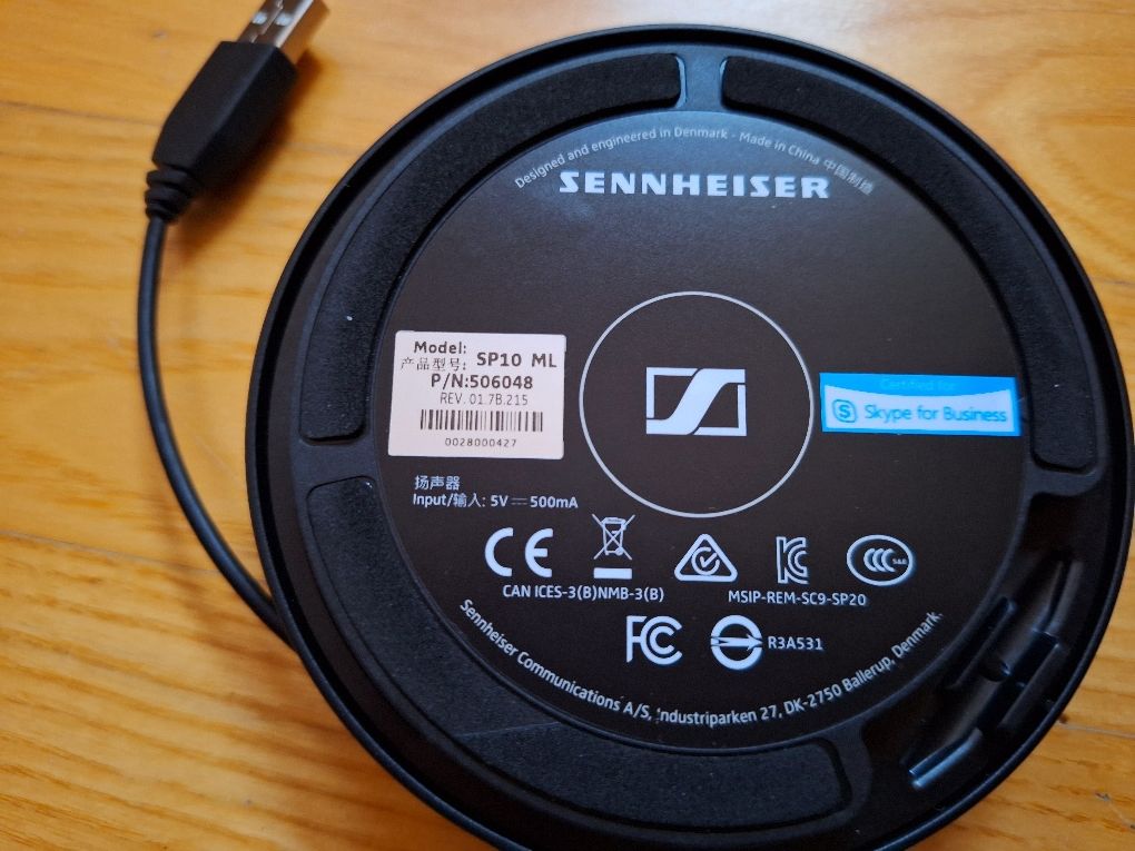 Zestaw głośnomówiący SENNHEISER SP 10 Głośnik USB