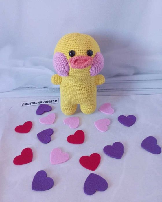 Уточка Лалафанфан ручная работа