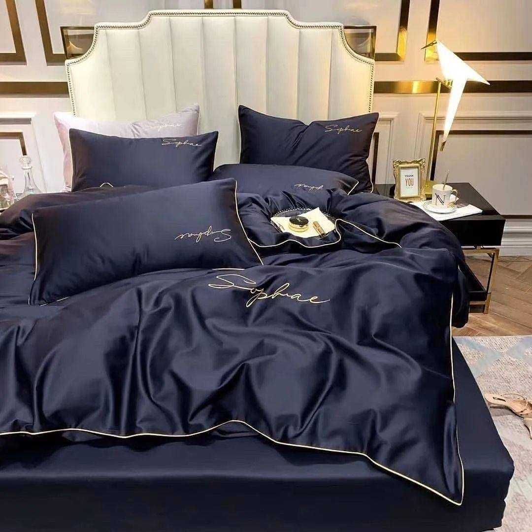 Комплект постельного белья все размеры Сатин Crown Турция Lux