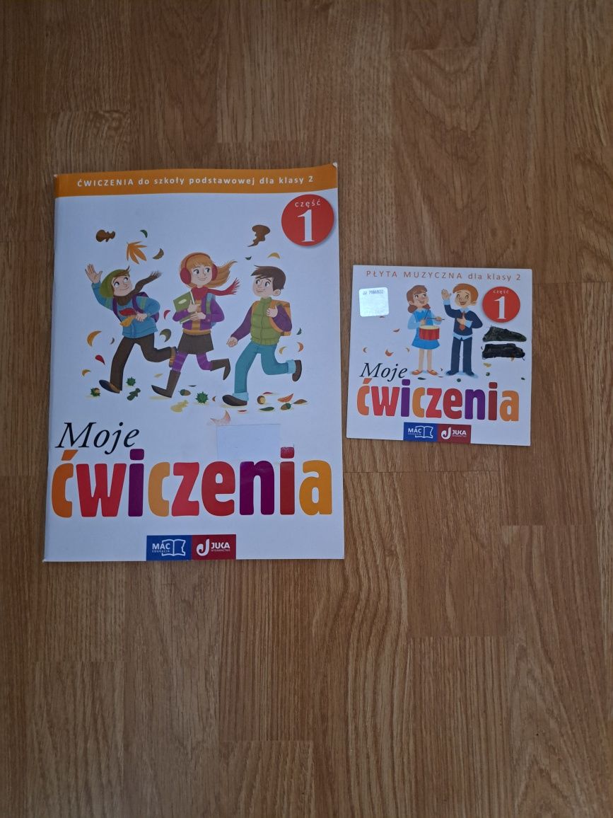 Moje ćwiczenia kl.2 cz.1 z płytą muzyczną wyd. Juka