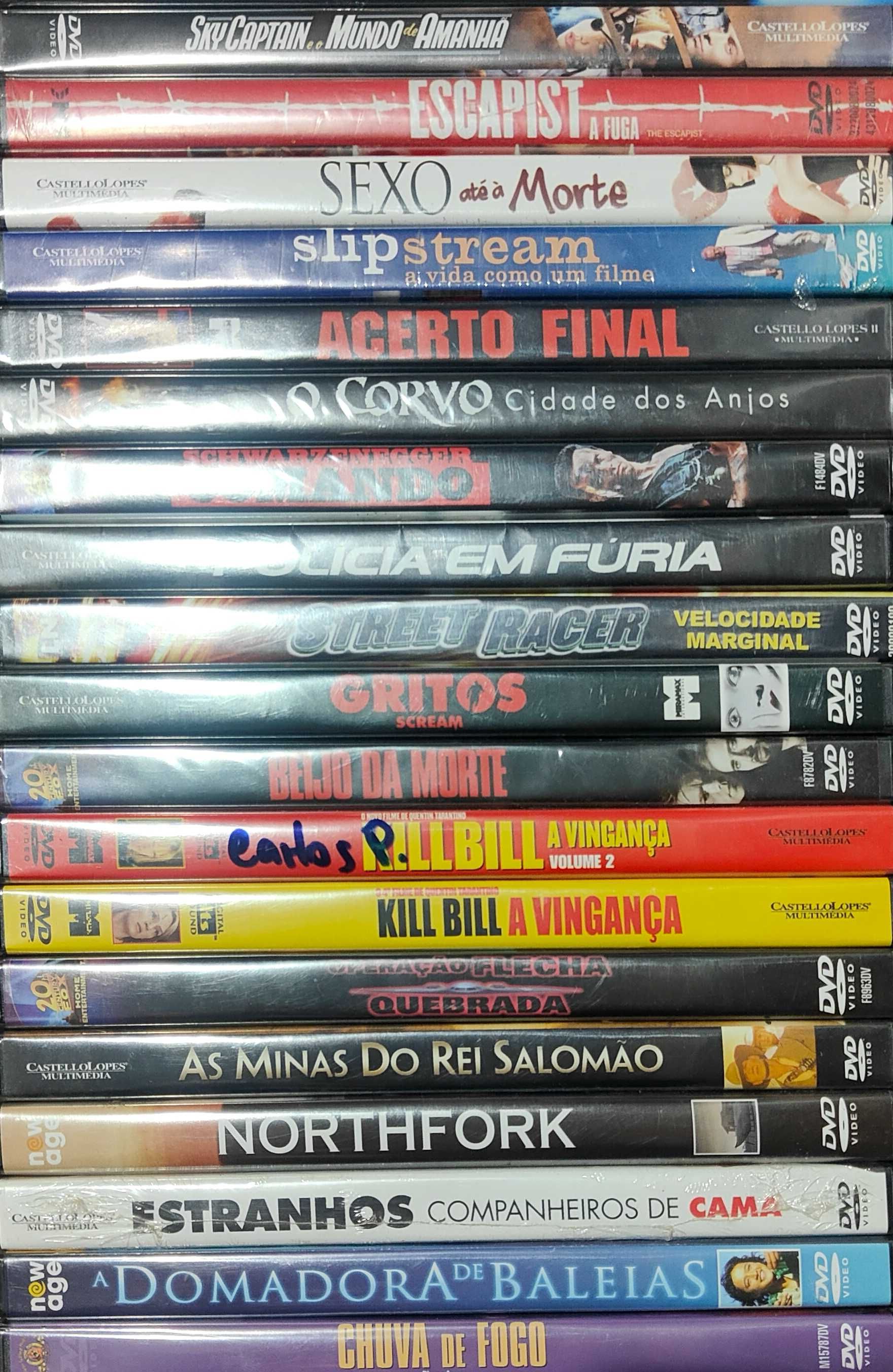 DVD 28 NOVOS - DVD's 72 un Ver lista Abaixo) - PROMOÇÂO 2 €