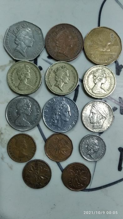 Монеты мира коллекция