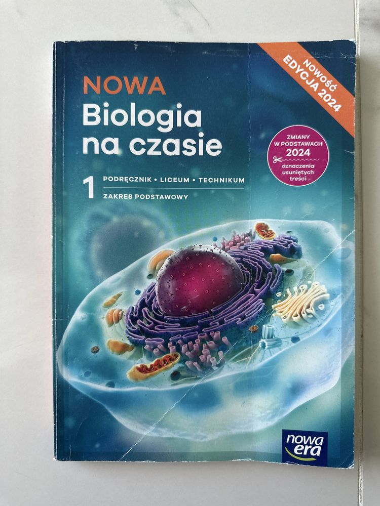 Nowa Biologia na czasie 1 podręcznik postawowy