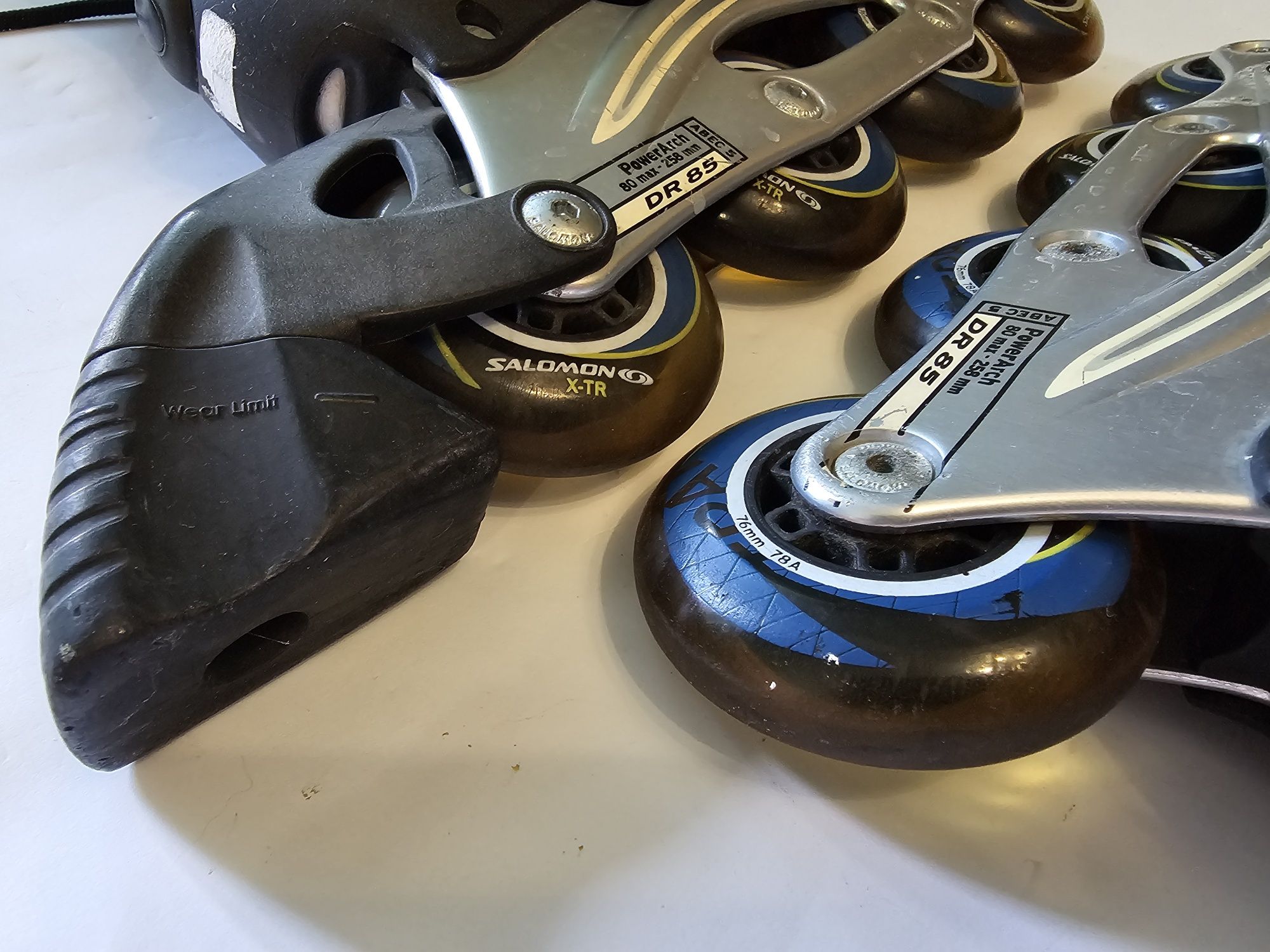 Роликові Ковзани Salomon DR 85 Power Arch 23см.  Під Ремонт