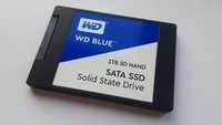 SSD WD Blue 1 TB (1000 Gb) практически новый WDS100T2B0A