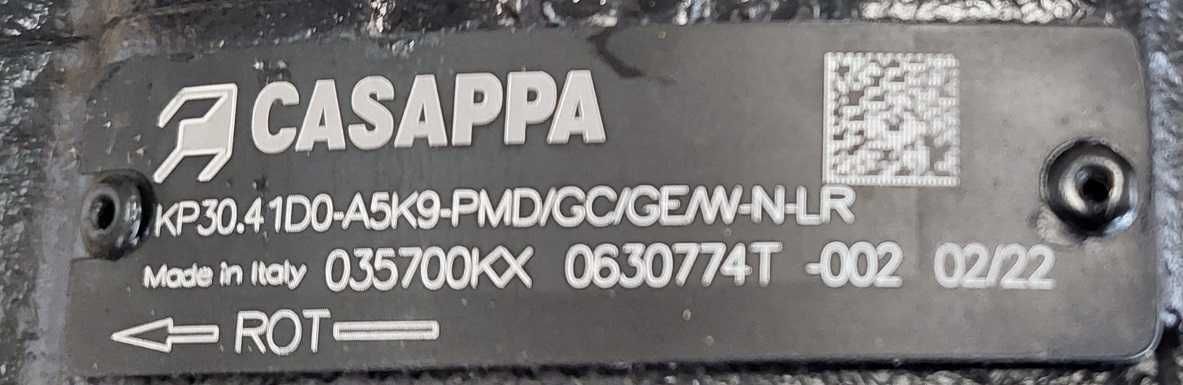 Pompa hydrauliczna Merlo 32.6 32.06 Casappa KP30.41