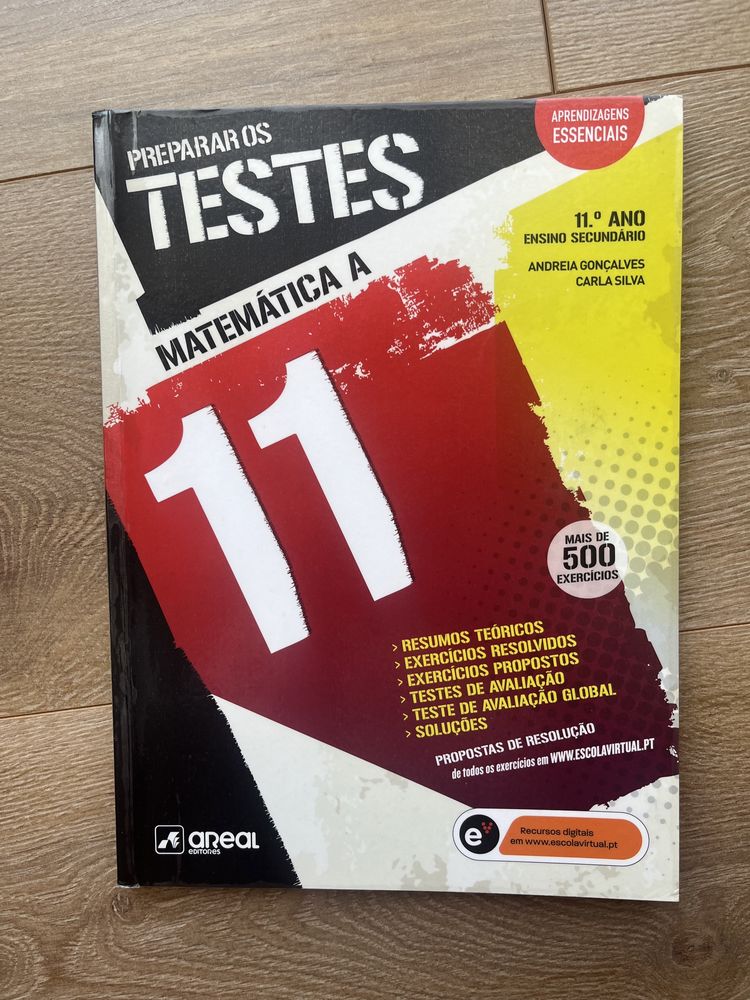 Preparar os testes, Matemática A 11 ano