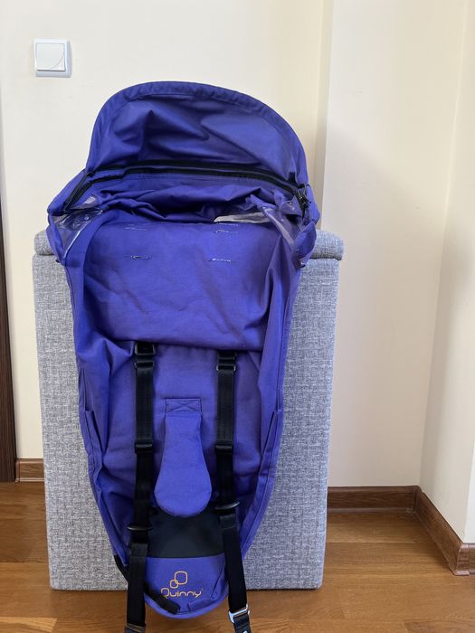 Tapicerka do wózka Quinny Zapp Extra 2. Fioletowa