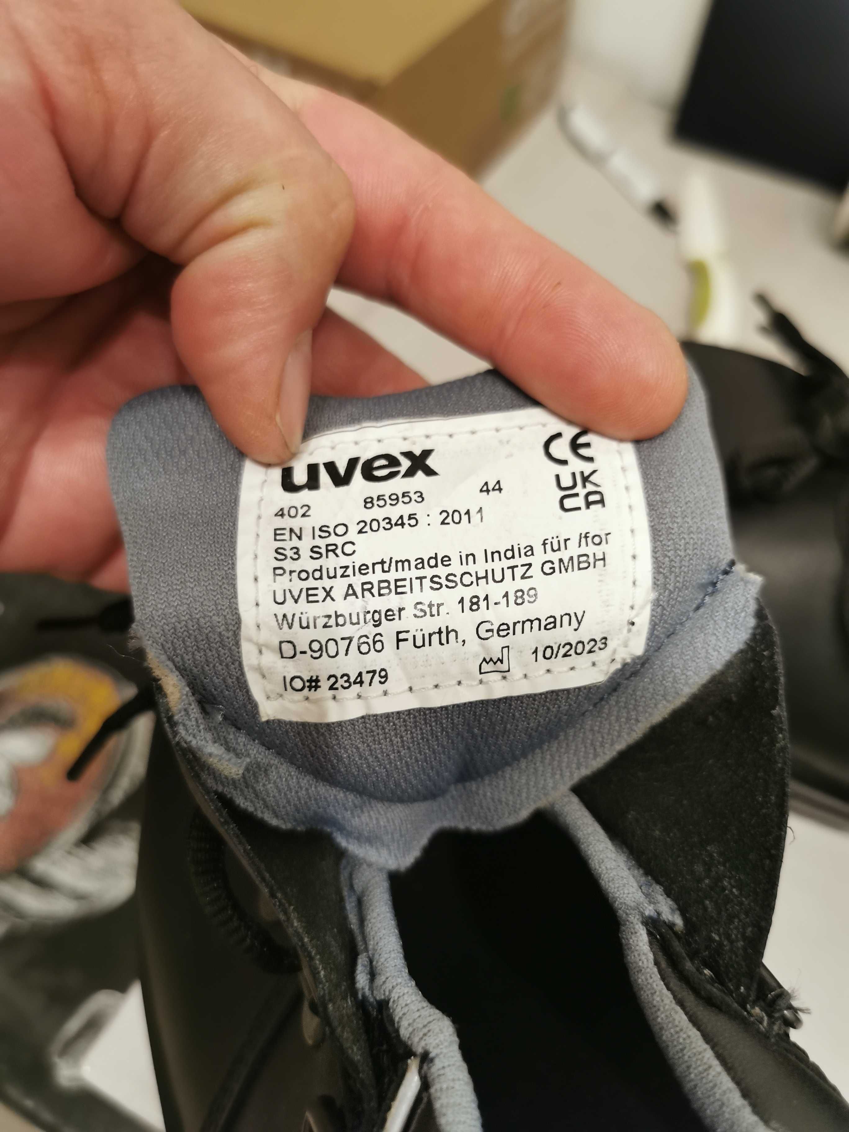 Buty robocze Uvex S3 SRC rozmiar 44