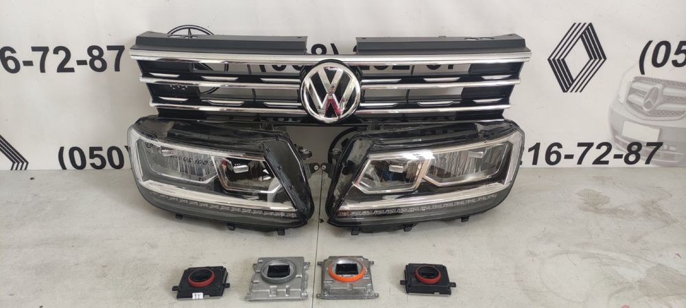 Tiguan ll Allspace USA оптика фари лед ксенон LED fyl 5NB941035B