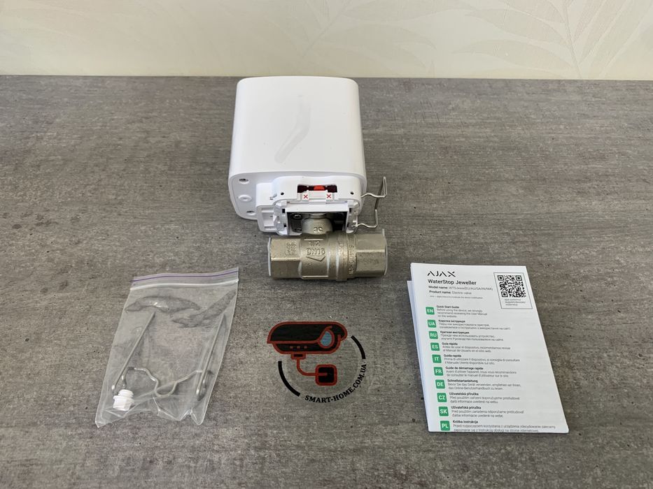 ХИТ Ajax 1/2 3/4 автоматический кран антипотоп беспроводной WaterStop