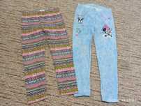 Zestaw komplet dwie pary legginsy 104 bdb