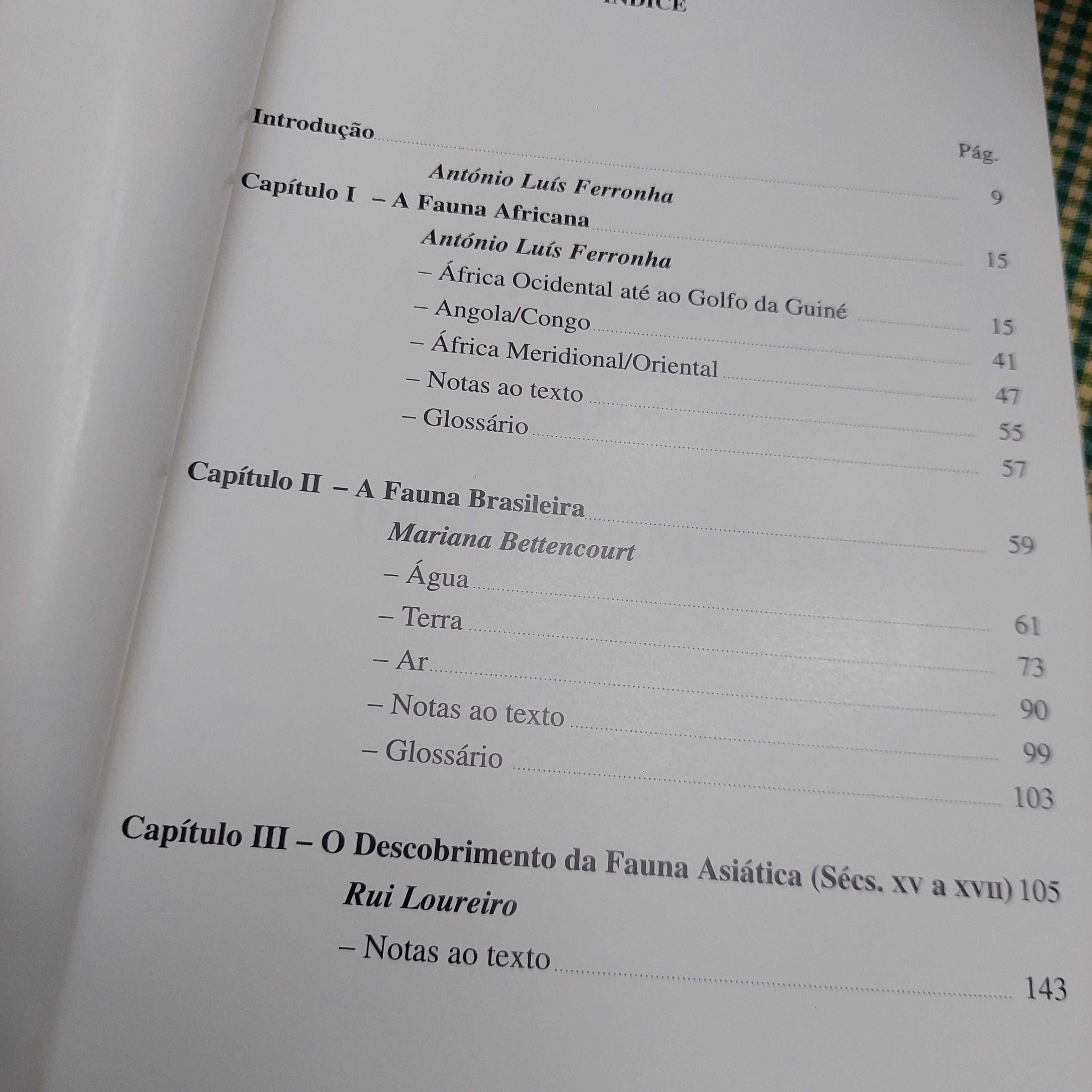 A fauna exótica dos Descobrimentos