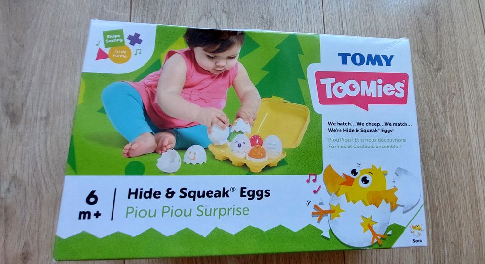 Sorter jajeczka z dźwiękiem TOMY Toomies