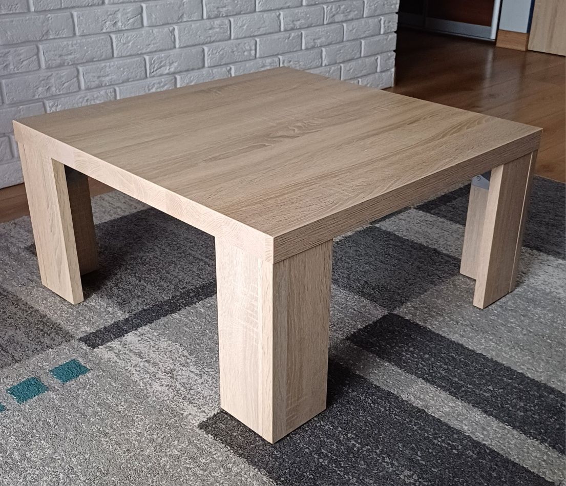 Stolik kawowy ława 70x70cm dąb sonoma firmy Forte
