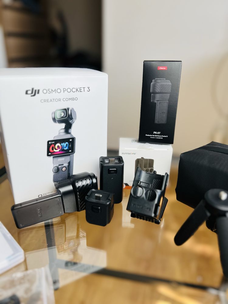 Dji osmo pocket 3 creator combo + dodatki